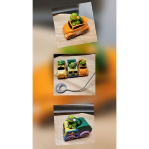 TMNT Rad Rip Racers Set – 3 Cars + Ripcord | Teenage Mutant Ninja Turtles Toy